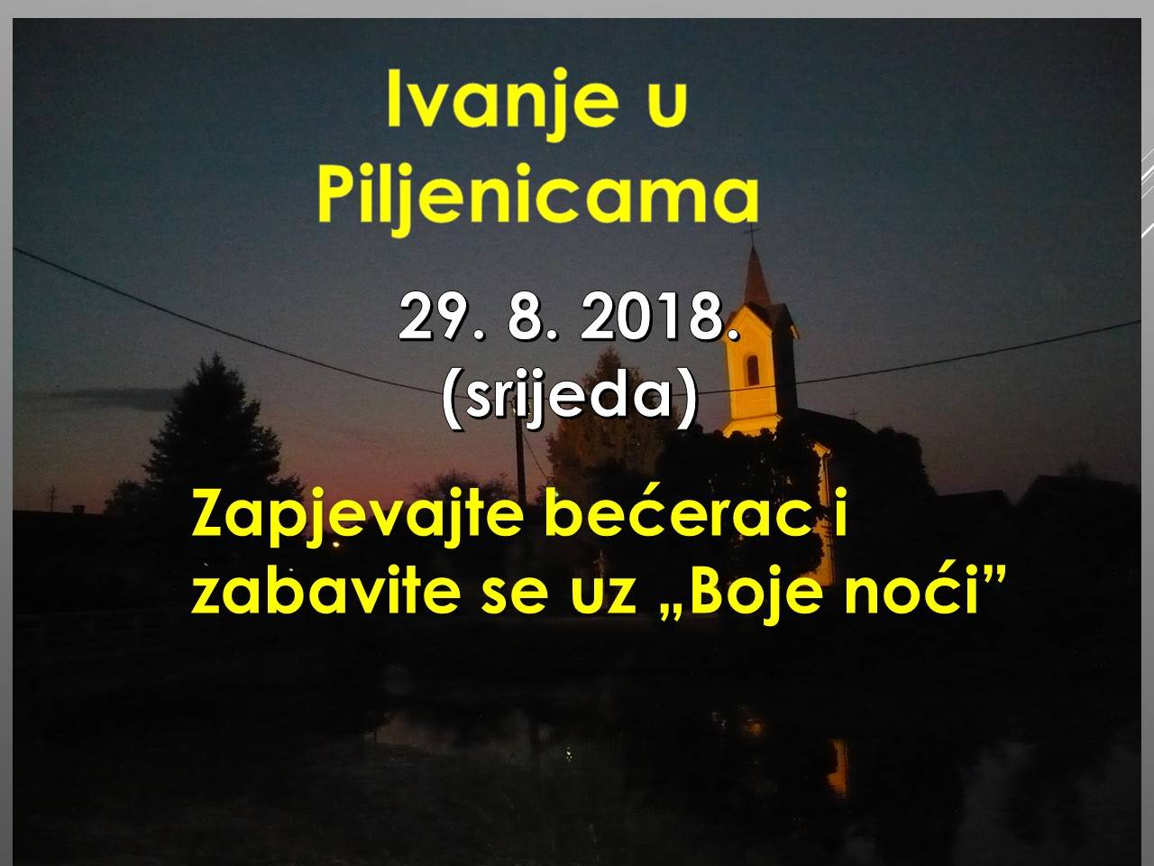 Ivanje u Piljenicama 2018
