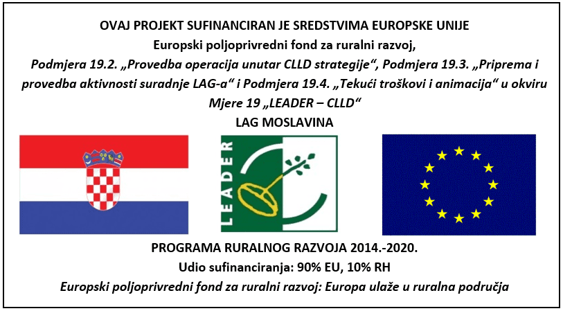 POZIV NA  RADIONICE LAG-A „MOSLAVINA“
